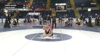 120 lbs 3rd Place - Johnny Moraes, Melrose vs Conlan Geary, Hanover