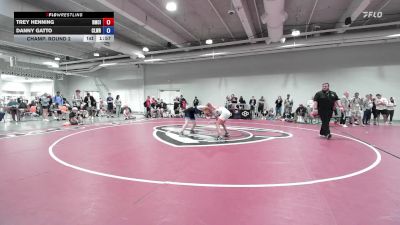 57 lbs Champ. Round 2 - Trey Henning, Banks Mat Club, Inc vs Danny Gatto, Clinic Wrestling