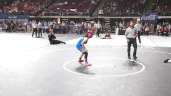 G 114 lbs Cons. Round 3 - Audriana Barnstable, North DeSoto Girls vs Piper Norton, Live Oak Girls