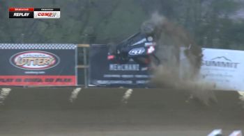 Car Clears Outside Wall In High Limit B-Main Crash