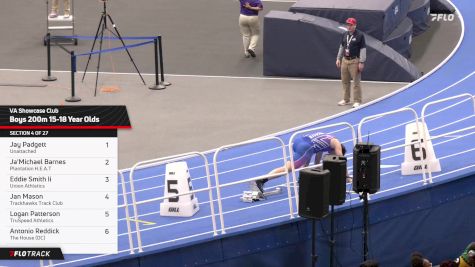 High School Boys' 200m, Finals 4