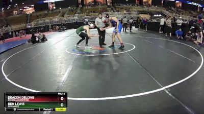 165 lbs Cons. Round 3 - Deacon Delong, Osceola (Kissimmee) vs Ben Lewis, Suwannee