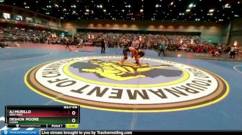 190 lbs Champ. Round 2 - Deshon Moore, Lassen vs Aj Murillo, West Park
