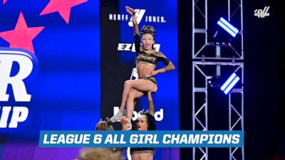 Congratulations to Ultimate Athletics Dynasty - The 2026 League 6 All Girl Champions!
