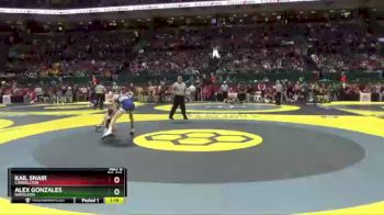 D2-113 lbs Quarterfinal - Alex Gonzales, Napoleon vs Kail Snair, Carrollton