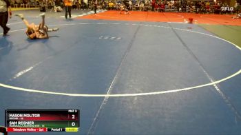 130 lbs Champ. Round 1 - Mason Molitor, Rocori vs Sam Regnier, Marshall/Lakeview/RTR