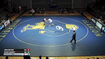 285 lbs John Meyers, Clarion vs Wyatt Schmitt, Ohio