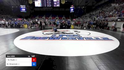 130 lbs Round Of 64 - Britney Rueb, SD vs Marlie Stremick, ND