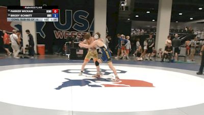 65 kg Cons. Sub-rd Of 16 - Parker Wickam, Bear Cave Wrestling Club vs Brody Schmitt, MWC Wrestling Academy