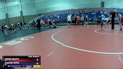 120 lbs Cons. Round 6 - Cadon Waatti, MI vs Connor Smith, PA