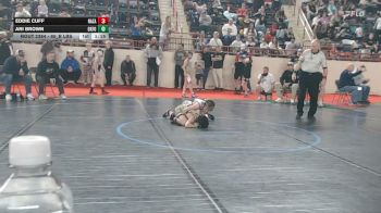 65_B lbs Quarterfinal - Eddie Cuff, Nazareth vs Ari Brown, Oxford