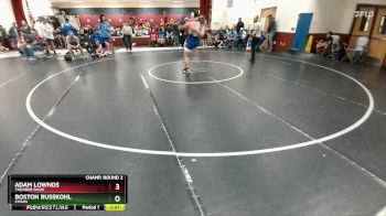 190 lbs Champ. Round 2 - Adam Lownds, Thunder Basin vs Boston Busskohl, Lyman