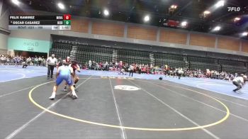 190 lbs Champ. Round 2 - Felix Ramirez, Moapa Valley vs Oscar Casarez, Reed