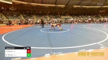 64 lbs Consi Of 8 #1 - Parker Schulz, Viking Wrestling Club vs Noah Porter, Alburnett