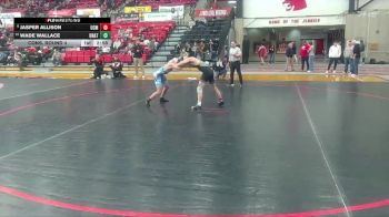 157 lbs Cons. Round 4 - Jasper Allison, University Of Central Missouri vs Wade Wallace, Unattached
