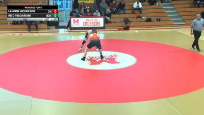 189 lbs Landon Nickerson, Corry Area Hs vs Reid Teagarden, Mcguffey Hs