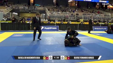 Beatriz Fernandes Borges vs Rafaela Do Nascimento Silva 2025 Pan Jiu Jitsu IBJJF Championship
