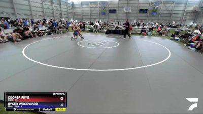 195 lbs Semis & 3rd Wb (16 Team) - Cooper Frye, Ohio vs Ryker Woodward, Team Utah