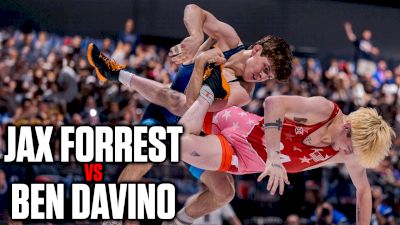 61 kg Semis - Jax Forrest, Cowboy RTC/ Titan Mercury Wrestling Club vs Benjamin Davino, Ohio RTC/ Titan Mercury Wrestling Club
