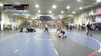 165 lbs Champ. Round 1 - Dylan Gojich, Paloma Valley vs Brian Battulga, South Torrance