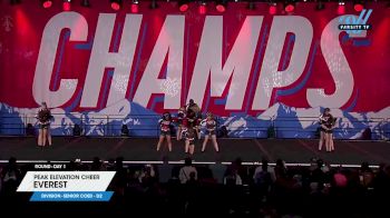 Peak Elevation Cheer - Everest [2024 L3 Senior Coed - D2 Day 1] 2024 CHAMPS Grand Nationals