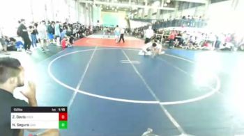 152 lbs Round Of 16 - Zahi Davis, SoCal Grappling vs Noah Segura, Carlson Gracie Garden Grove