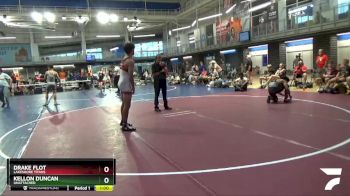 145 lbs Cons. Round 3 - Kellon Duncan, Unattached vs Drake Flot, Lakeshore Titans