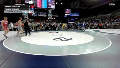 285 lbs Champ. Rd Of 128 - Samuel Stockton, CO vs Asher Sheldon, IL