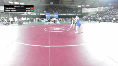 Boys 4A 106 lbs Cons. Round 1 - Deon Finney, Bothell vs Clyde Cass, Battle Ground