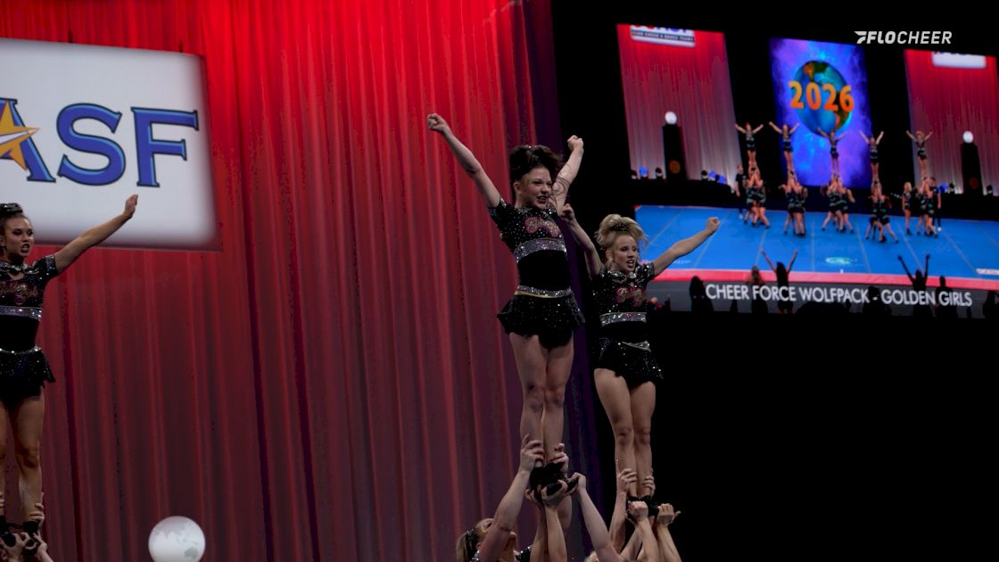 Putting On A Show With Cheer Force Wolfpack Golden Girls!