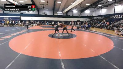 197 lbs Semifinal - Will Davis, Elizabethtown vs Isaac Ogunlade, McDaniel