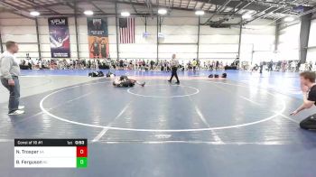 112 lbs Consi Of 16 #1 - Nicholas Trosper, GA vs Brennan Ferguson, NC