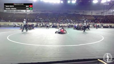 B6A-215 lbs Champ. Round 1 - Wura Yinusa, Union vs Max Baca, Mustang
