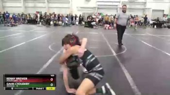 100 lbs Round 3 (8 Team) - Kenny Brewer, Mullet Army vs Gavin Choudhry, Donahue