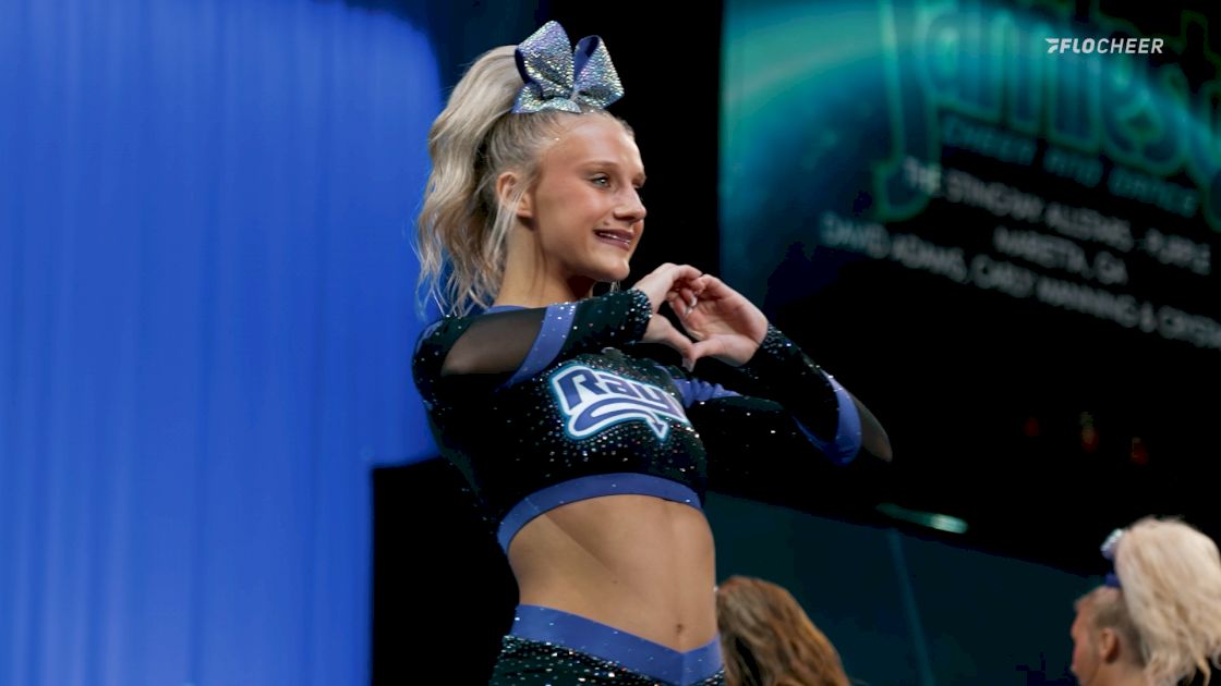 It's A Purple Party on The Cheer Worlds Stage!