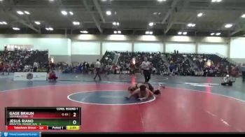 285 lbs Quarters & 1st Wb (16 Team) - Gage Braun, Southeastern vs Jesus Riano, Brewton-Parker (GA)