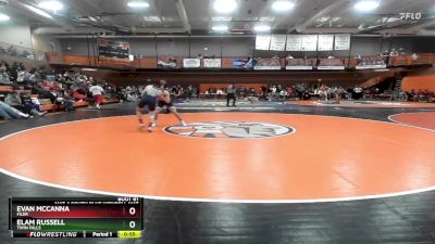 126 lbs Cons. Round 3 - Evan McCanna, Filer vs Elam Russell, Twin Falls