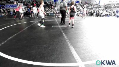 90 lbs Consi Of 4 - Kord Walker, Hinton Takedown Club vs Creed Rolan, Standfast OKC