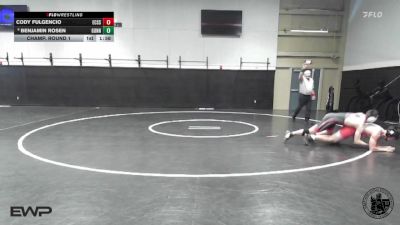 175 lbs Champ. Round 1 - Cody Fulgencio, El Camino (South San Francisco) vs Benjamin Rosen, Gunn