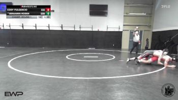 175 lbs Champ. Round 1 - Cody Fulgencio, El Camino (South San Francisco) vs Benjamin Rosen, Gunn
