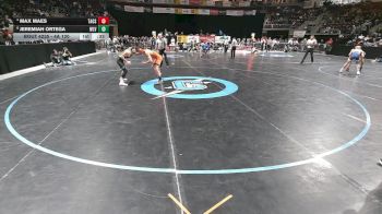 4A 120 lbs Cons. Round 2 - Jeremiah Ortega, West Las Vegas vs Max Maes, Taos