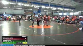 132 lbs Round 3 (6 Team) - Sam Bright, Assassins WC - Black vs Brandon Kirk, Next Generation Frisco Bombers