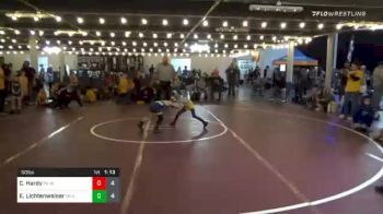 50 lbs Prelims - Carter Hardy, PA West vs Evan Lichtenwalner, PA East