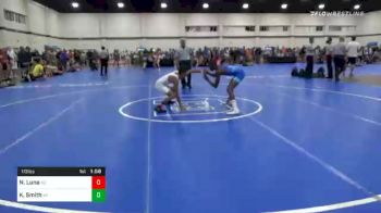 113 lbs Prelims - Noah Luna, NC vs Karon Smith, VA