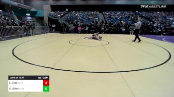 113 lbs Consi Of 16 #1 - Ethan Diaz, Eaglecrest vs Andre Oster, Layton - B