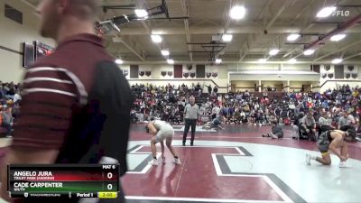 165 lbs Round 3 - Angelo Jura, Tinley Park (Andrew) vs Cade Carpenter, NH/TV