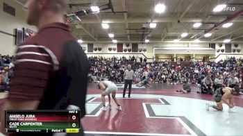 165 lbs Round 3 - Angelo Jura, Tinley Park (Andrew) vs Cade Carpenter, NH/TV