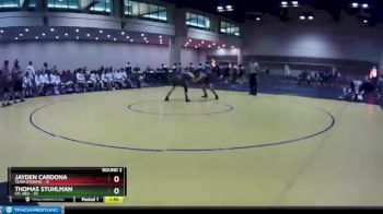 152 lbs Round 2 (10 Team) - Jayden Cardona, Team Dynamic vs Thomas Stuhlman, STL Red