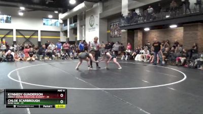 170 lbs Round 3 (16 Team) - Kynnedy Gunderson, Sebolt Women Wrestling Academy vs Chloe Scarbrough, BVWC Blue