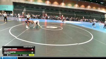 165 lbs Champ. Round 2 - Emarion Jones, Liberty vs Devin Martin, Harrisburg